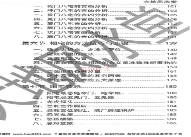 赵存法-一心法师阳宅风水神断共249页全本百度网盘资源