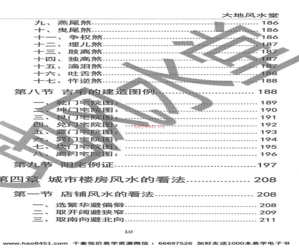 赵存法-一心法师阳宅风水神断共249页全本百度网盘资源