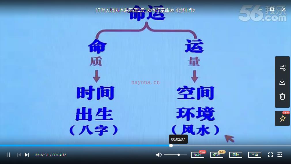 汪洋 高端风水函授资料 9集视频+文档百度网盘资源