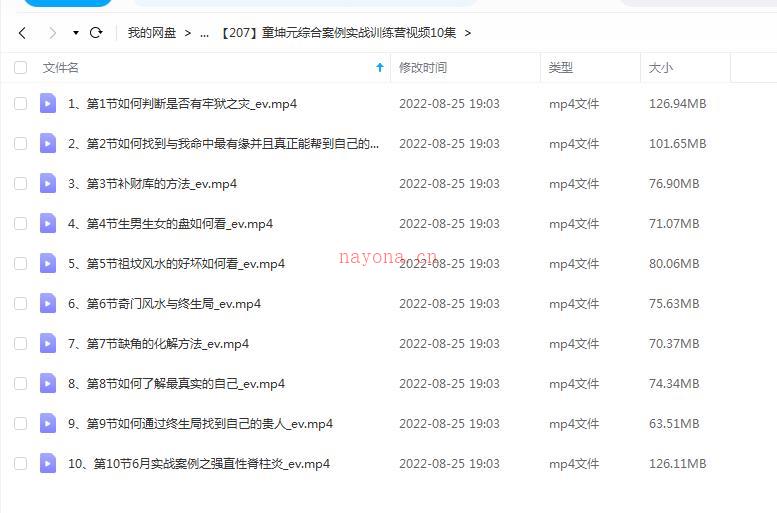 童坤元综合案例实战训练营视频10集百度网盘资源
