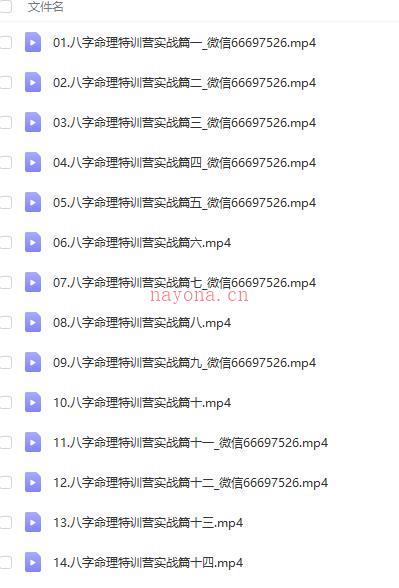 么学声富贵贫贱《八字命理特训营》视频14集百度网盘资源