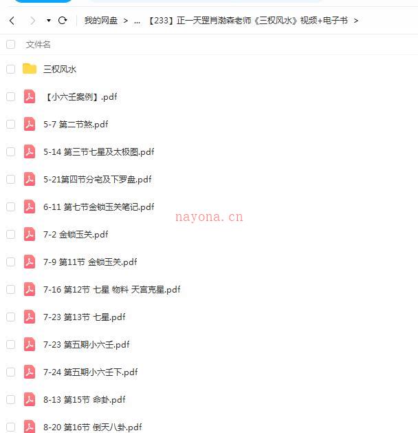 正一天罡肖渤森老师《三权风水》视频+电子书百度网盘资源
