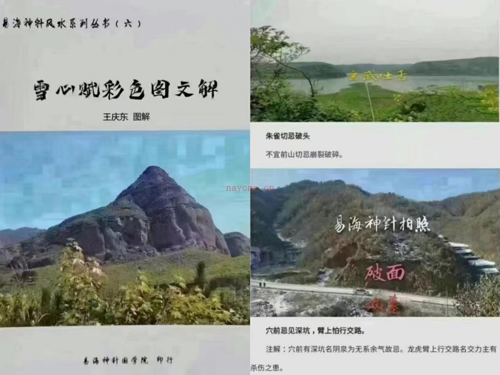 【易海神针国学院】第四版《雪心赋彩色图文解》电子书百度网盘资源