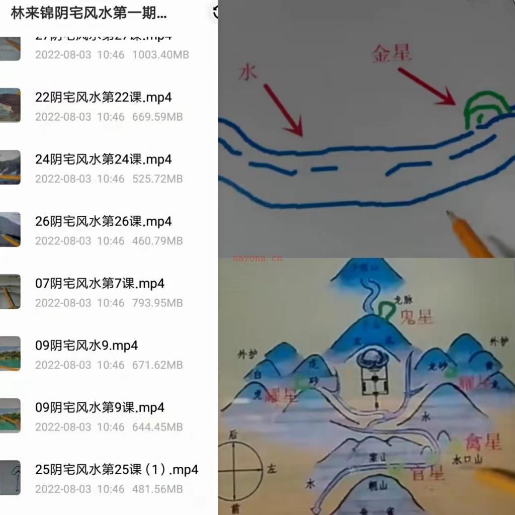 阴.宅风水林来锦原价6000一期总论篇30课视频百度网盘资源