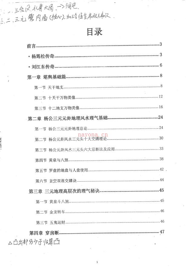 三元元卦地理高级班教材 余永海 刘国胜弟子余永.pdf 下载 百度网盘资源