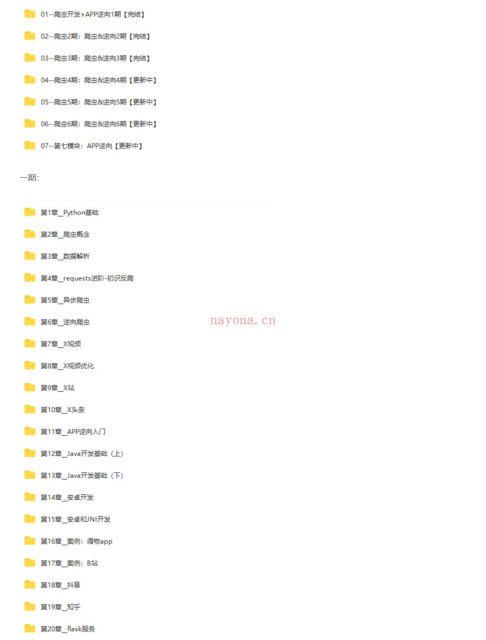 【大课】001.路飞-爬虫开发+APP逆向超级大神班1-7班-价值4999元-2022年-课件完整-无秘包更新 百度网盘资源