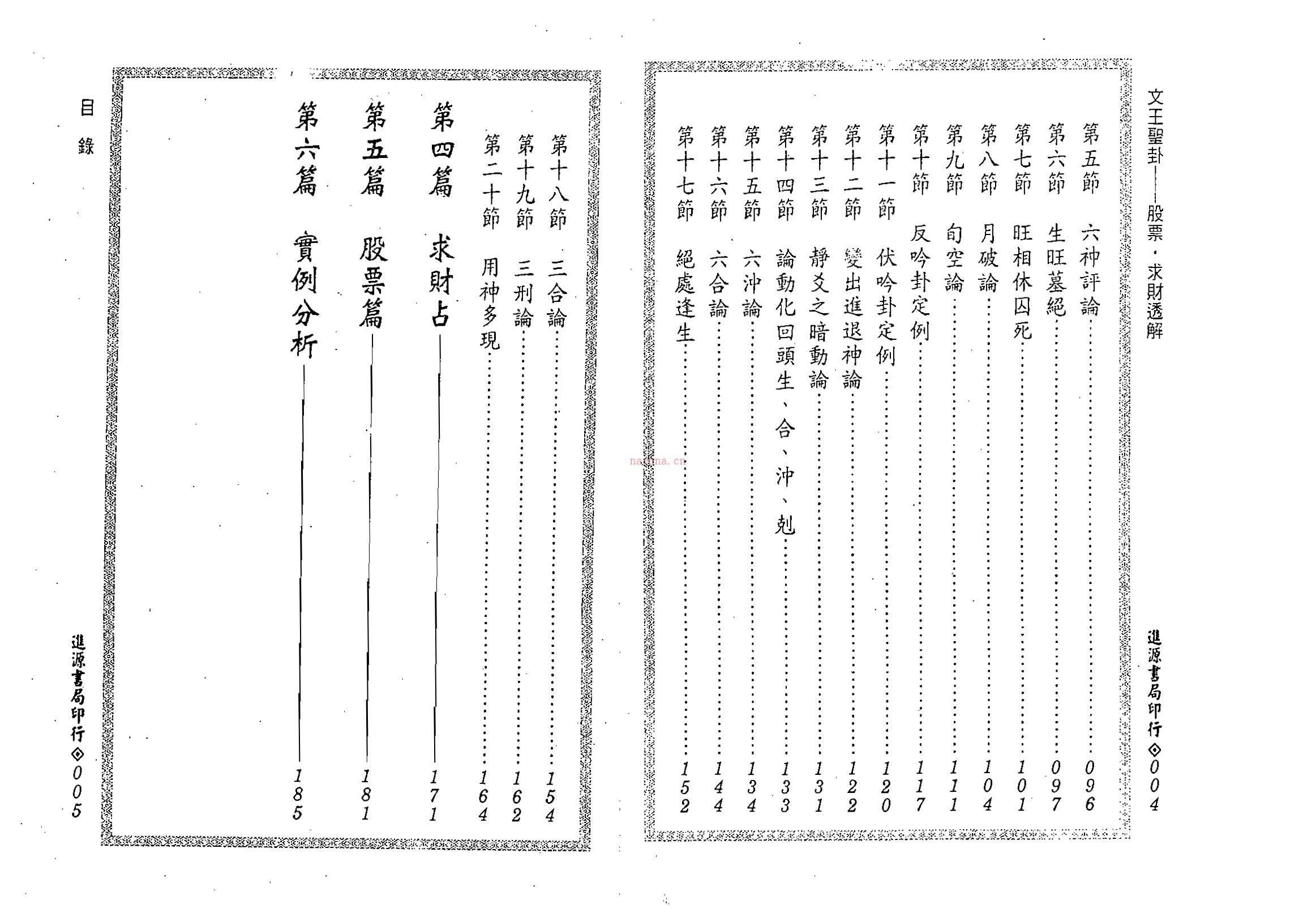 陈龙羽 文王圣卦股票求财透解