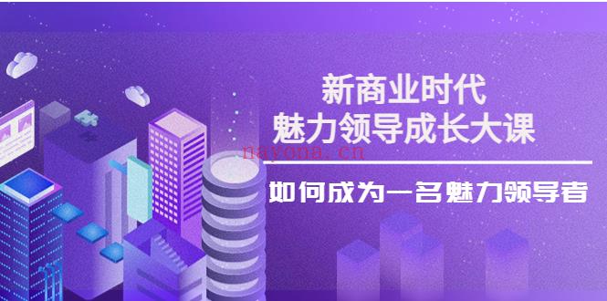 036.张琦《新商业魅力领导成长大课》29节视频课抖音618 百度网盘资源