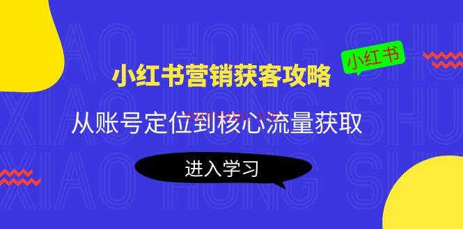 074.小红书营销获客攻略 百度网盘资源