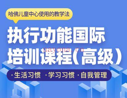 《北医教研院学习中心-执行功能国际培训课程-高级》】 百度网盘资源