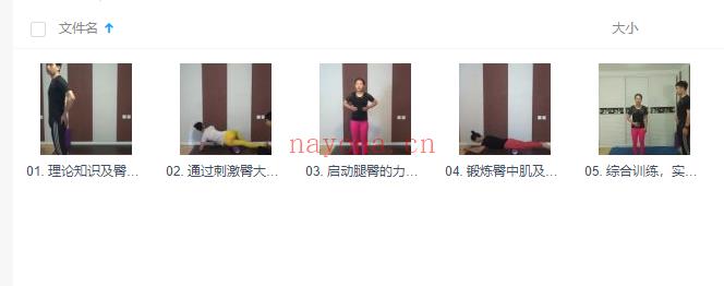 【瑜伽健身上新】【刘小虎普拉提维密美臀打造五部曲】 百度网盘资源