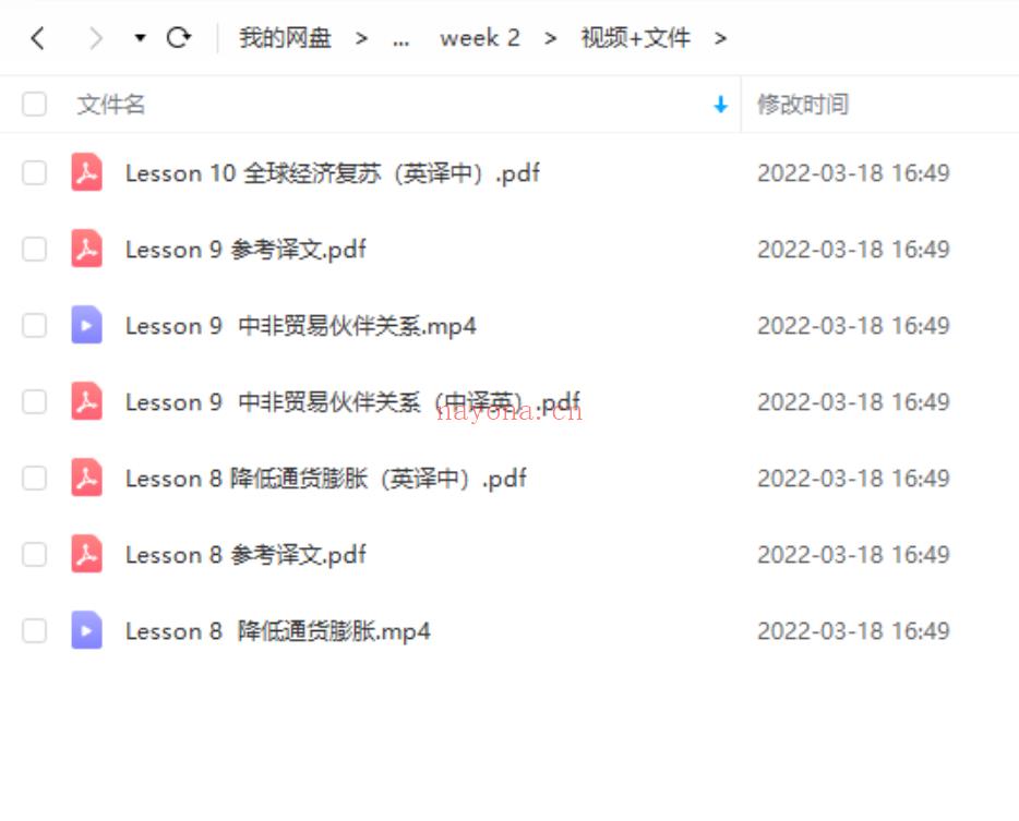 【英语更新新】一天一篇第九期●lesson10 全球经济复苏 百度网盘资源