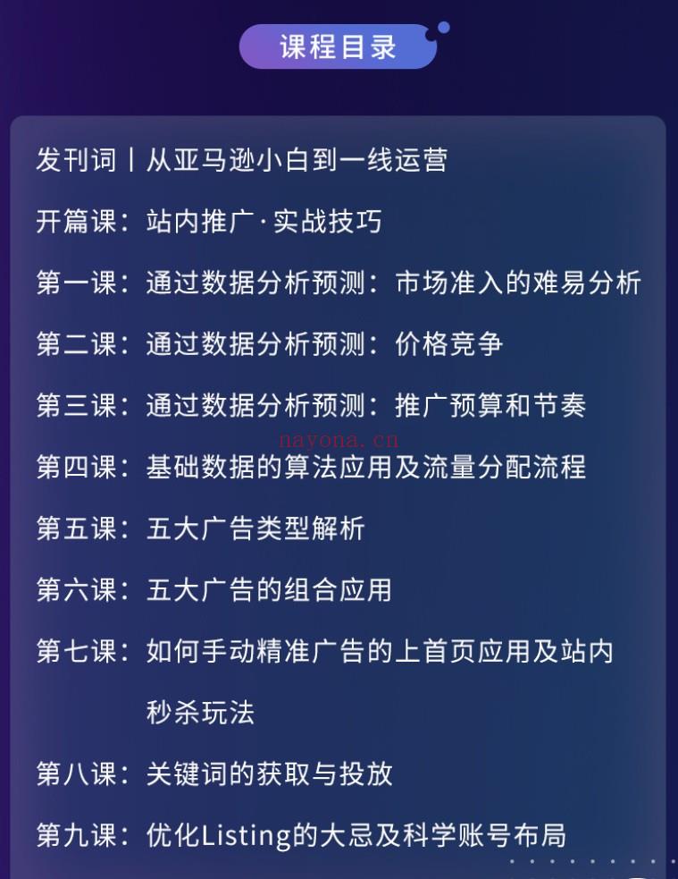 【电商会员上新】018.2022-03-30亚马逊站内推广·实战技巧[红包] 百度网盘资源