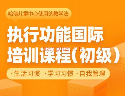 【39.9[红包]·《北医教研院学习中心-执行功能国际培训课程-初级》】 百度网盘资源