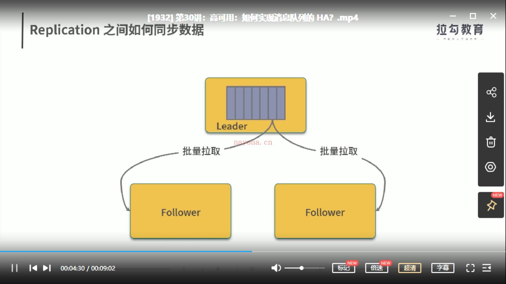 【IT会员更新】69_分布式技术原理与实战45讲 百度网盘资源