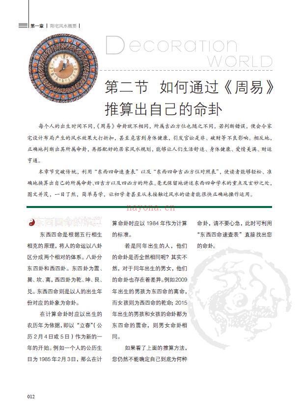 杨登嵙《装潢世界10 阳宅风水宝典》百度网盘资源