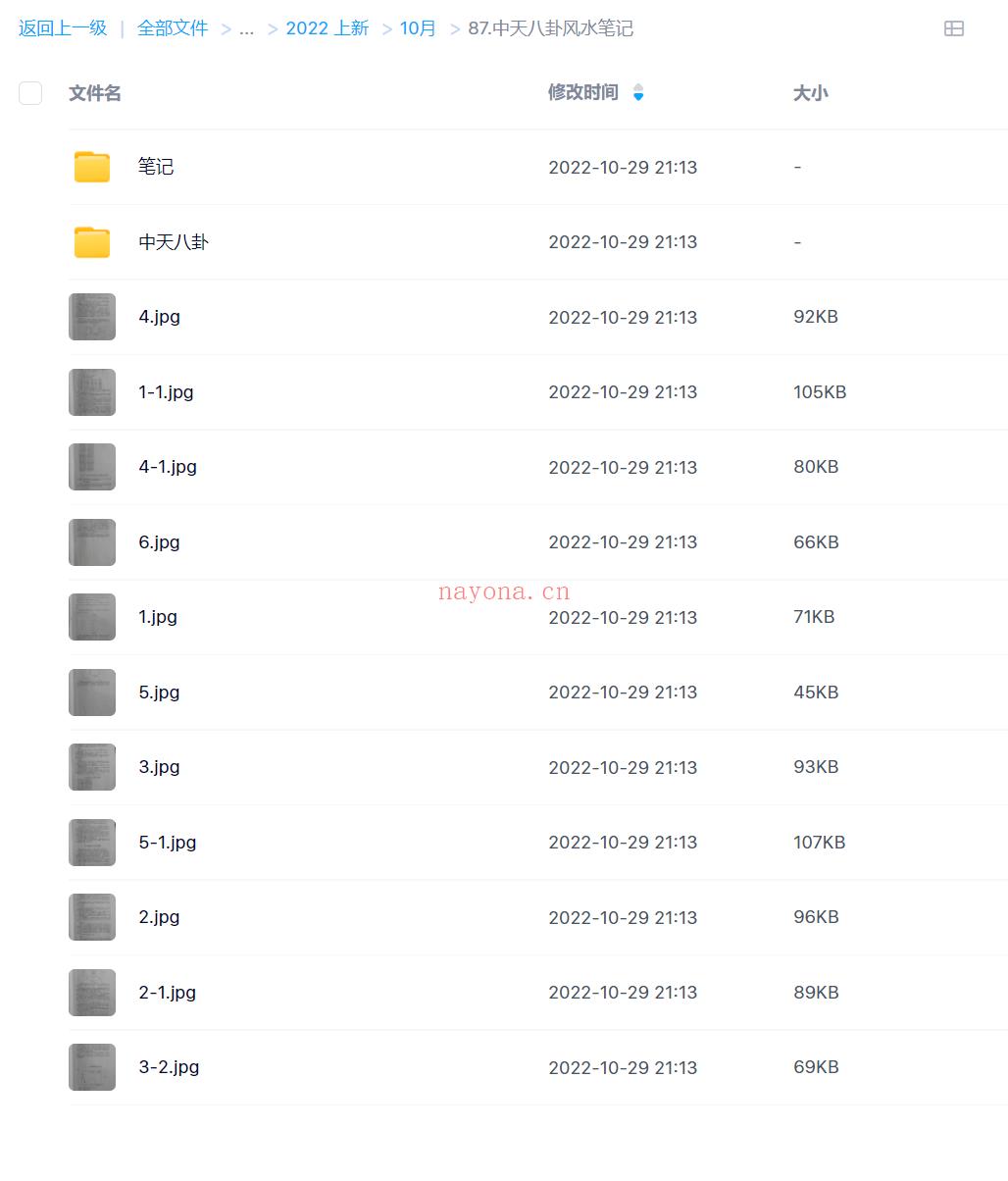 87.中天八卦风水笔记百度网盘资源