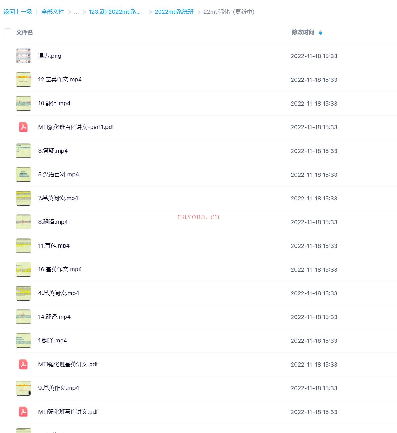 【英语上新】123.武F2022mti系统班百度网盘资源