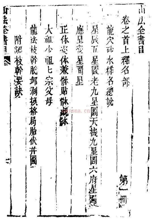 (清)叶九升《山法全书》(古本）1761页 三合风水百度网盘资源