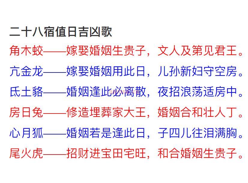 紫微斗数《二十八宿嫁娶吉凶》44页百度网盘资源(紫微斗数二十八星曜)