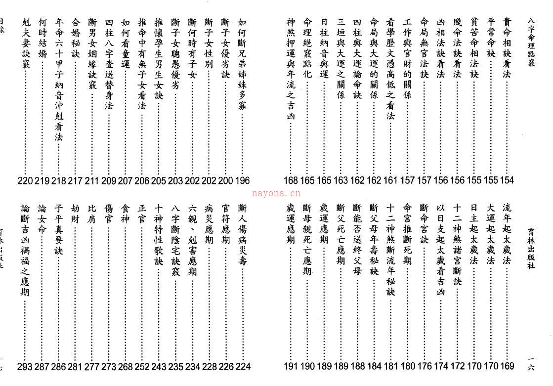 陈艺夫《八字命理点窍》350页百度网盘资源