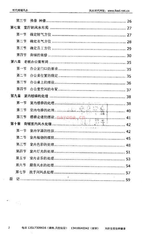 刘朴生《时代商铺风水学》62页