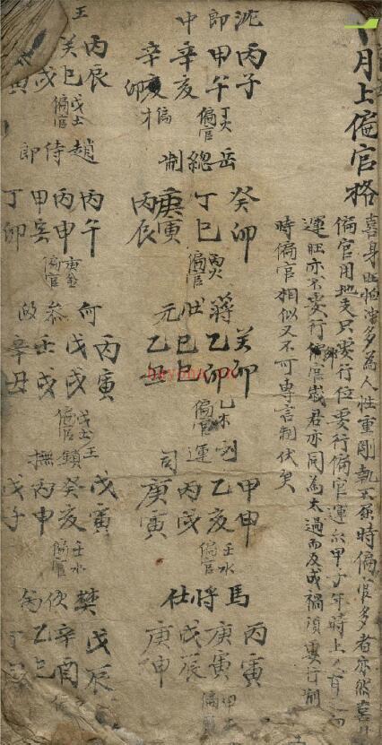 四柱命理古籍《重刻钦天监戈先生订定子平大全》88页(四柱命理测算)