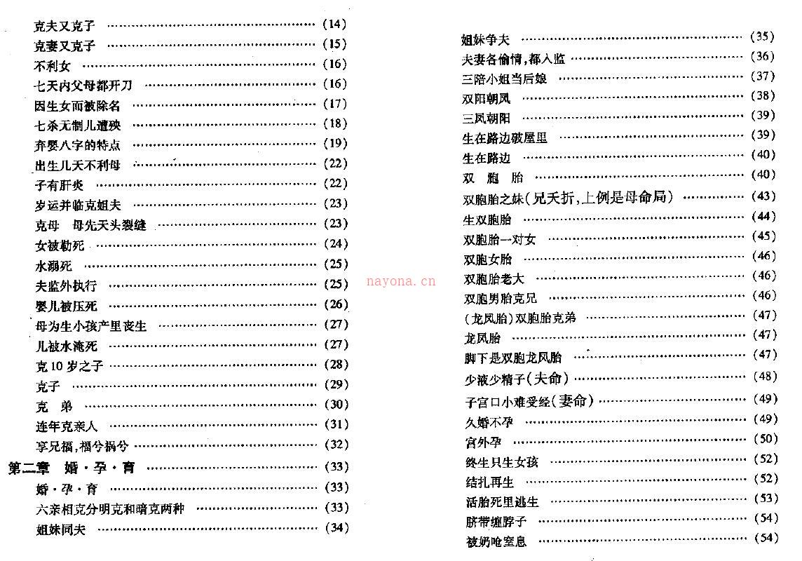 向梦孙《特奇命稿》141页双面