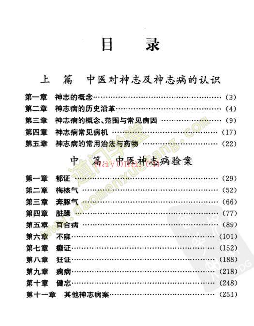 神志病古今名家验案全析-道门学堂_道医网