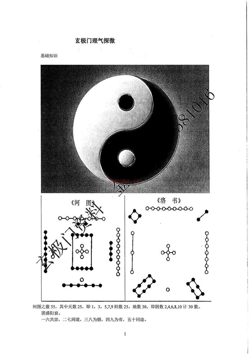 金伟 玄极门理气探微