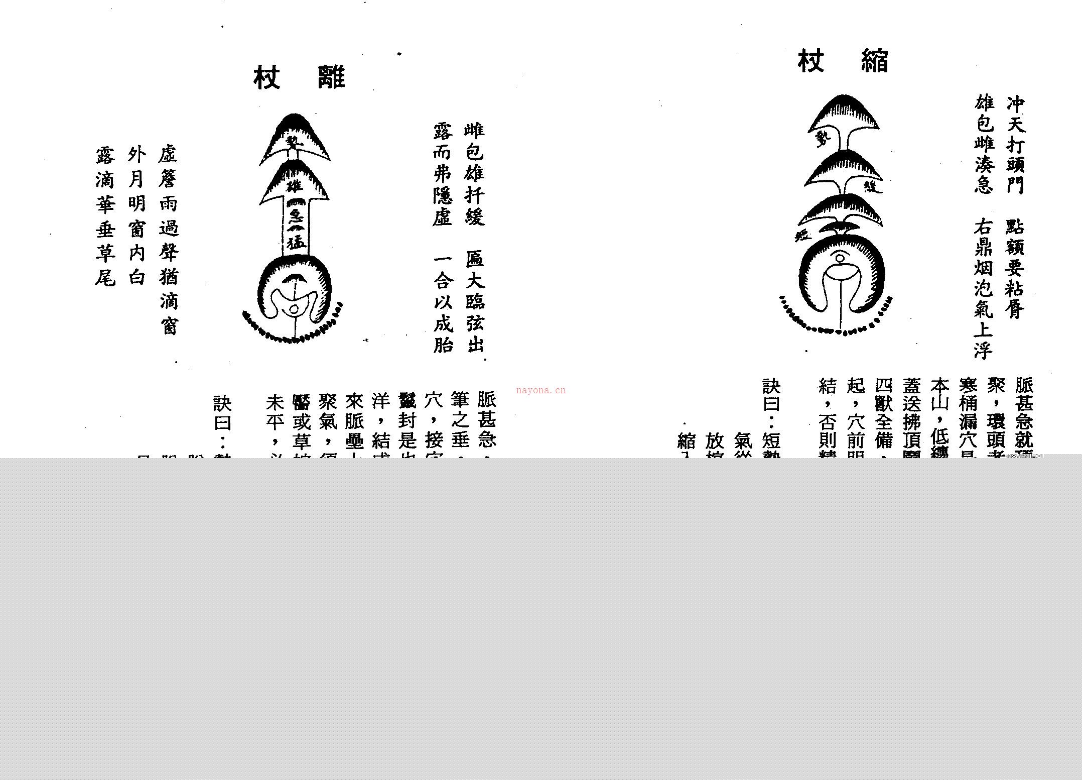 地理秘本杨公倒杖十二法