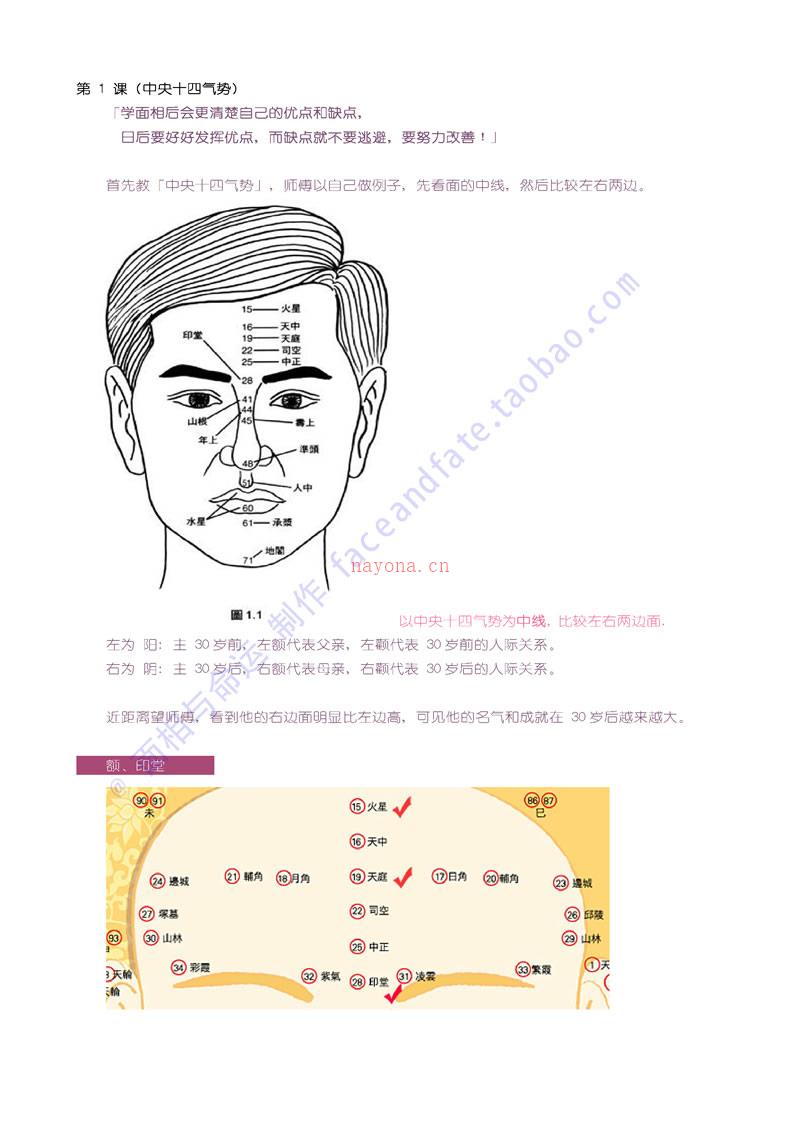 苏民峰 峰生水起面相笔记