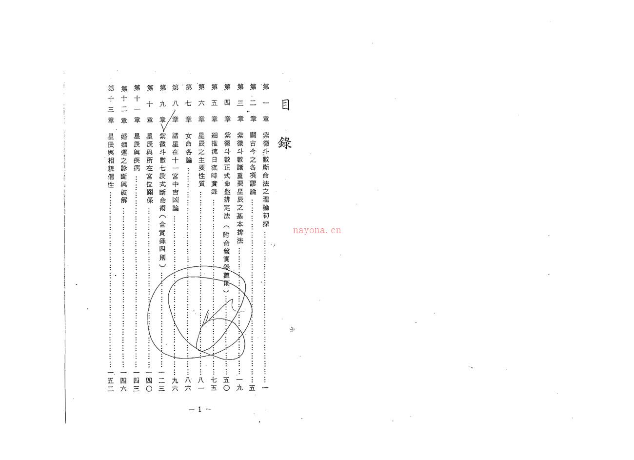 紫微斗数断命法