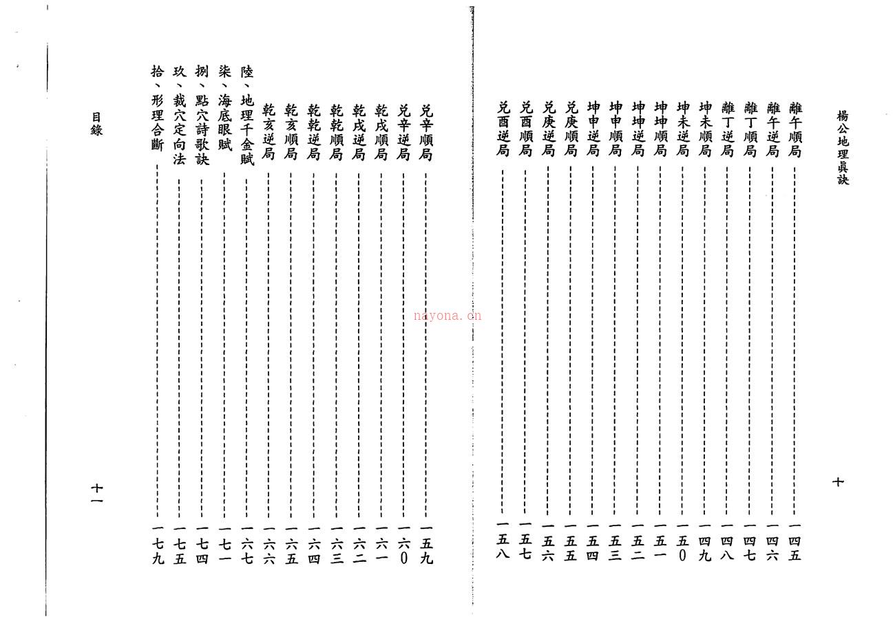 星云山人 杨公地理真诀