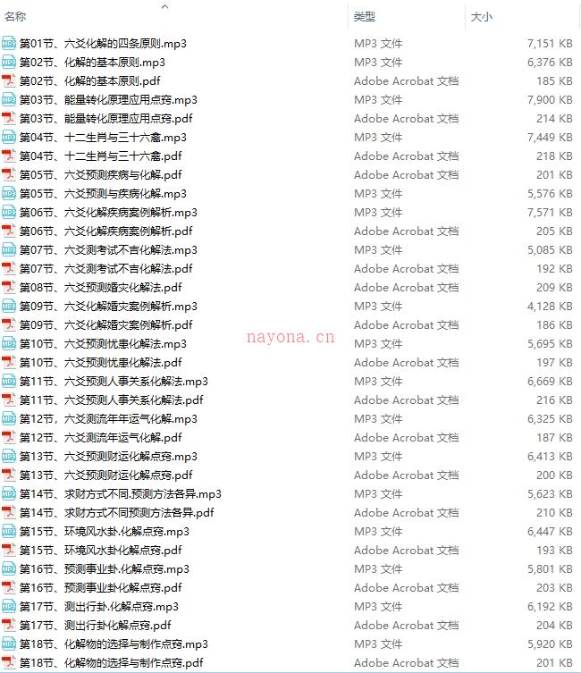 高德臣 六爻化解课程录音+资料