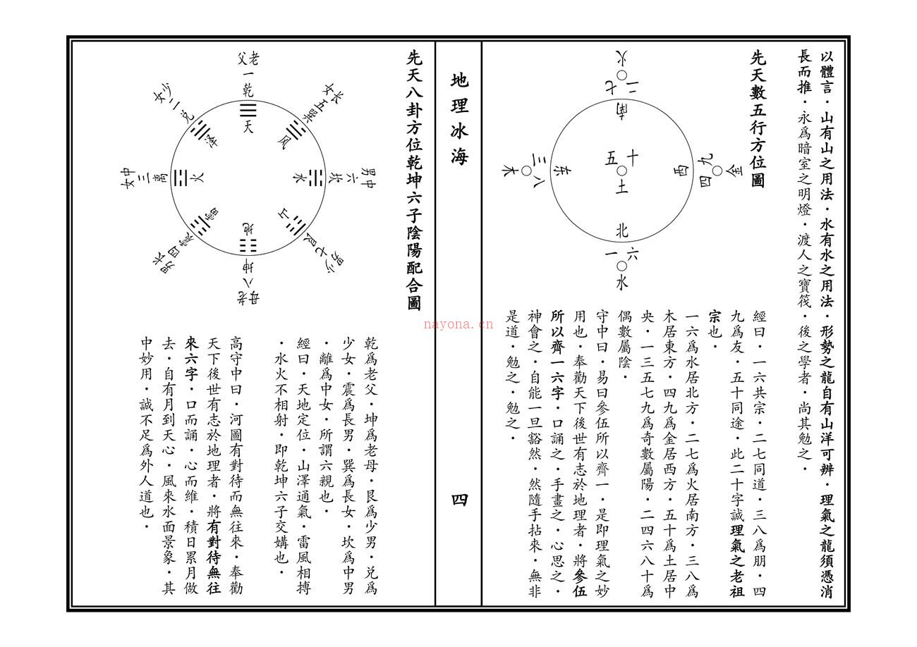 高守中 地理冰海 繁体仿古版