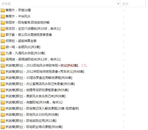 易经堪舆风水学入门视频教程全集[32套].pdf 下载 百度网盘资源