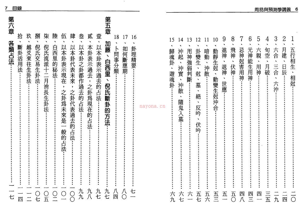 吴宗熹《周易与预测学讲义》173页双页版