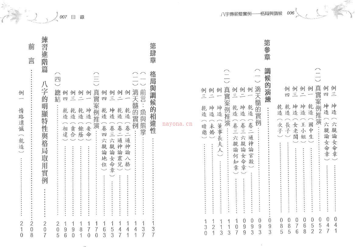 郑照煌《八字传薪灯实例-格局与调候》175页双页版(郑照煌八字传薪灯)