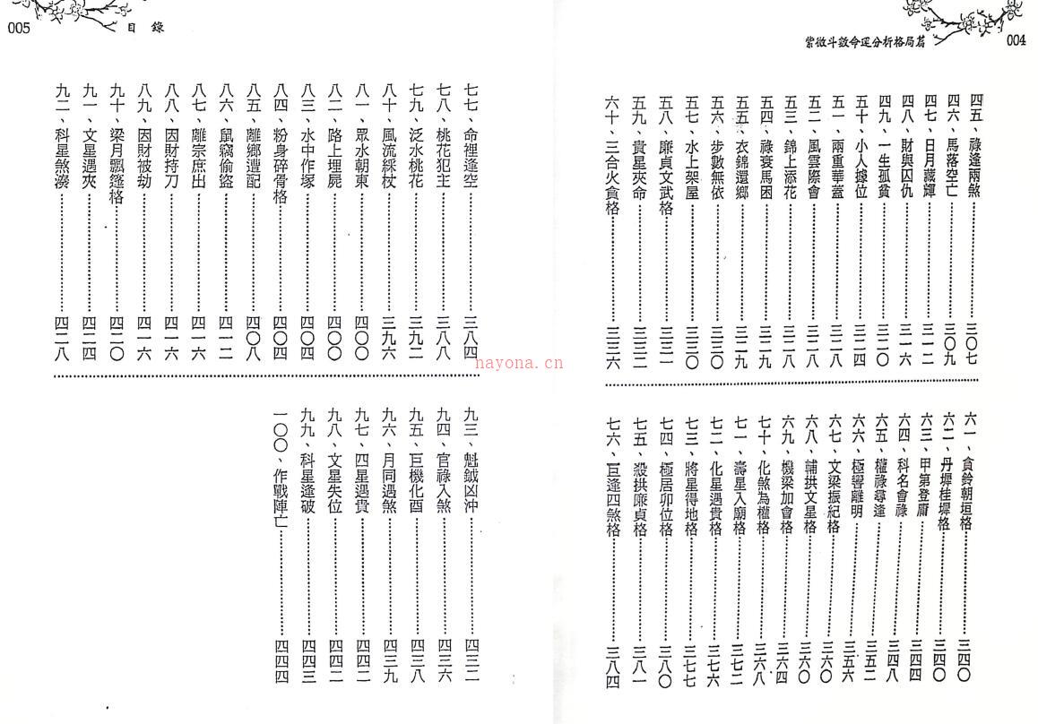 徐曾生《紫微斗数命运分析（格局篇）》224页双页(徐曾生紫微斗数水平)