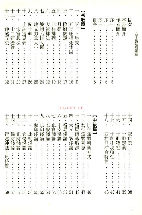 陈政蔚《八字命理婚姻应用指南》186页