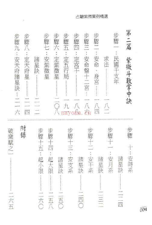 范振木 黄素芳《占验紫微案例精选》257页