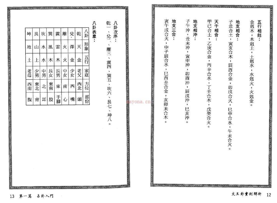 蔡宗志《文王卦实例解析》179页双页版