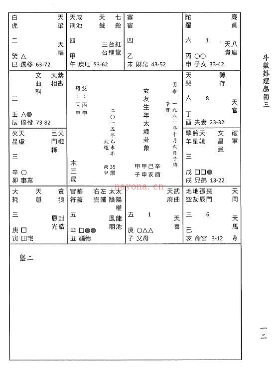 紫云《斗数卦理应用一、二、三》全三册