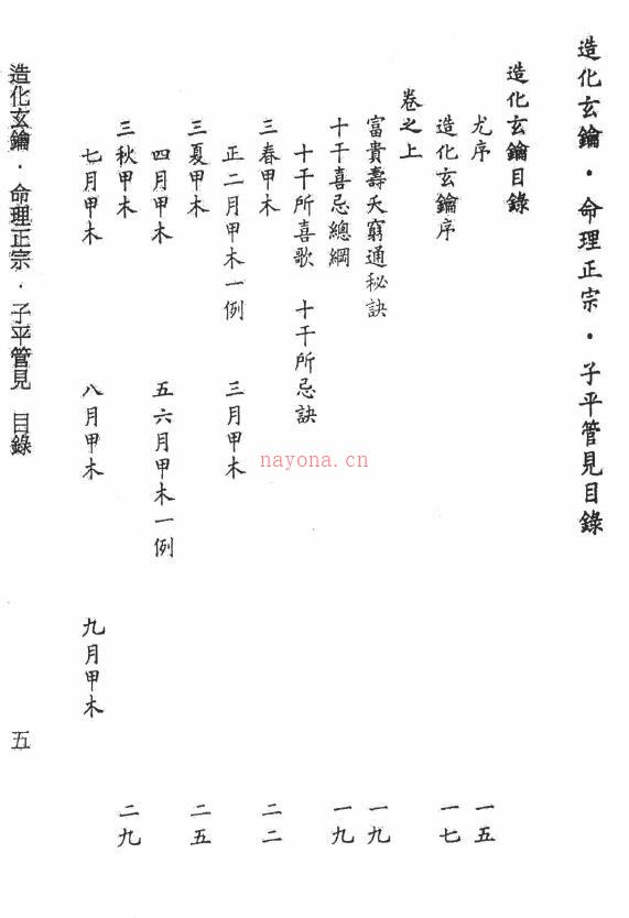 张楠,雷鸣夏《精校明本子平命学典籍三种》326页