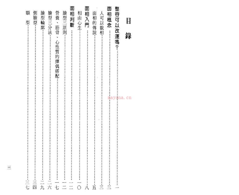 诸葛绫 张樱馨《从面相手相看运势》86页双页版