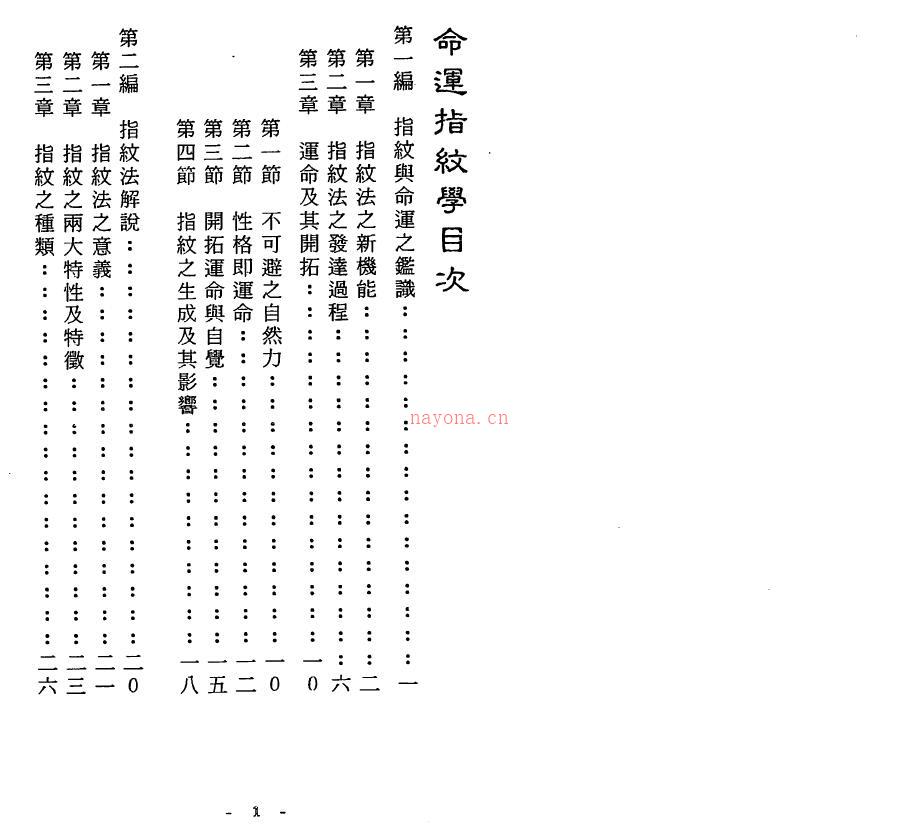 长谷川滔浦《命运指纹学》74页双页版