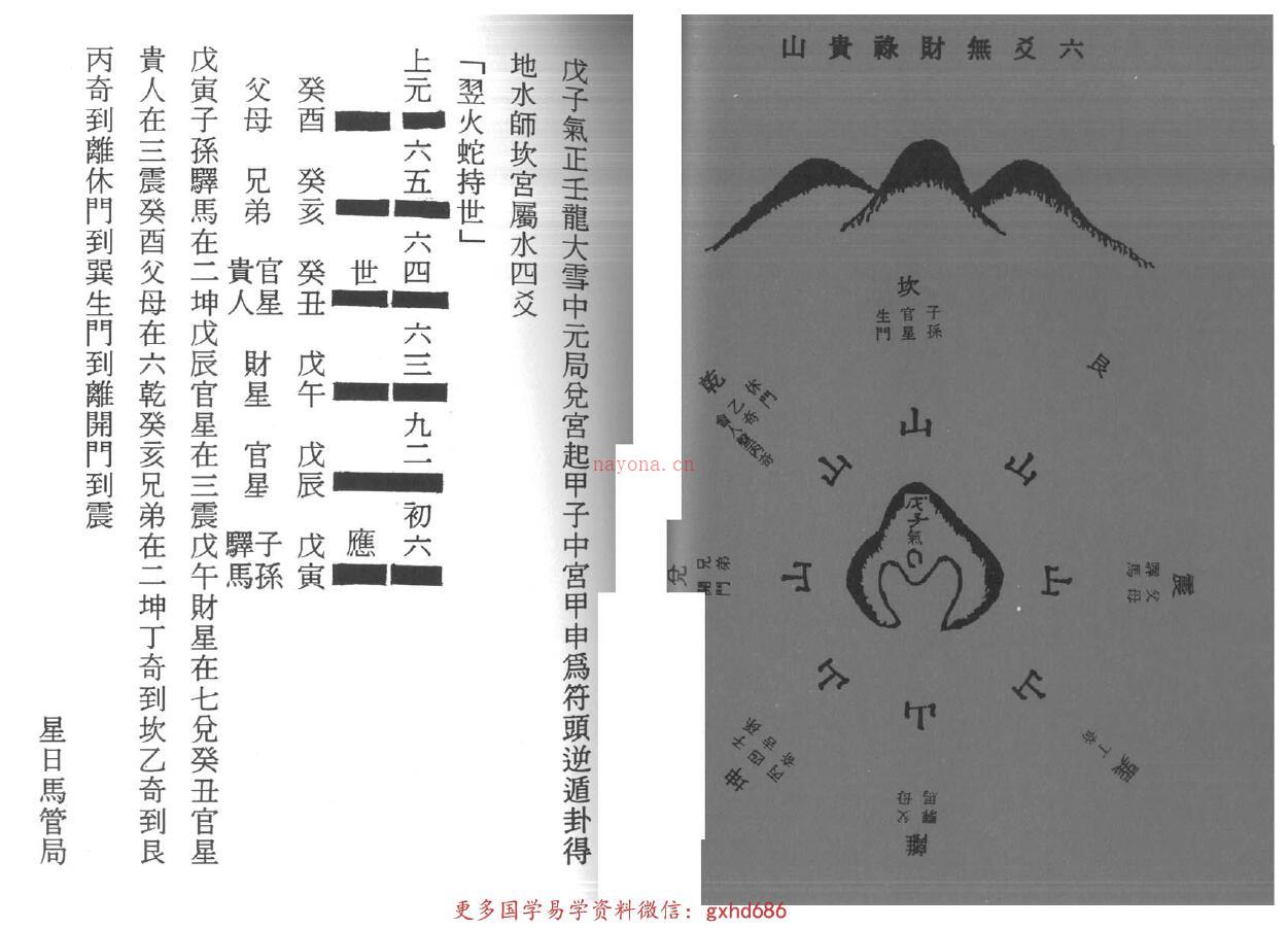 黄朝全《透地奇门地理奥秘》138页双页版