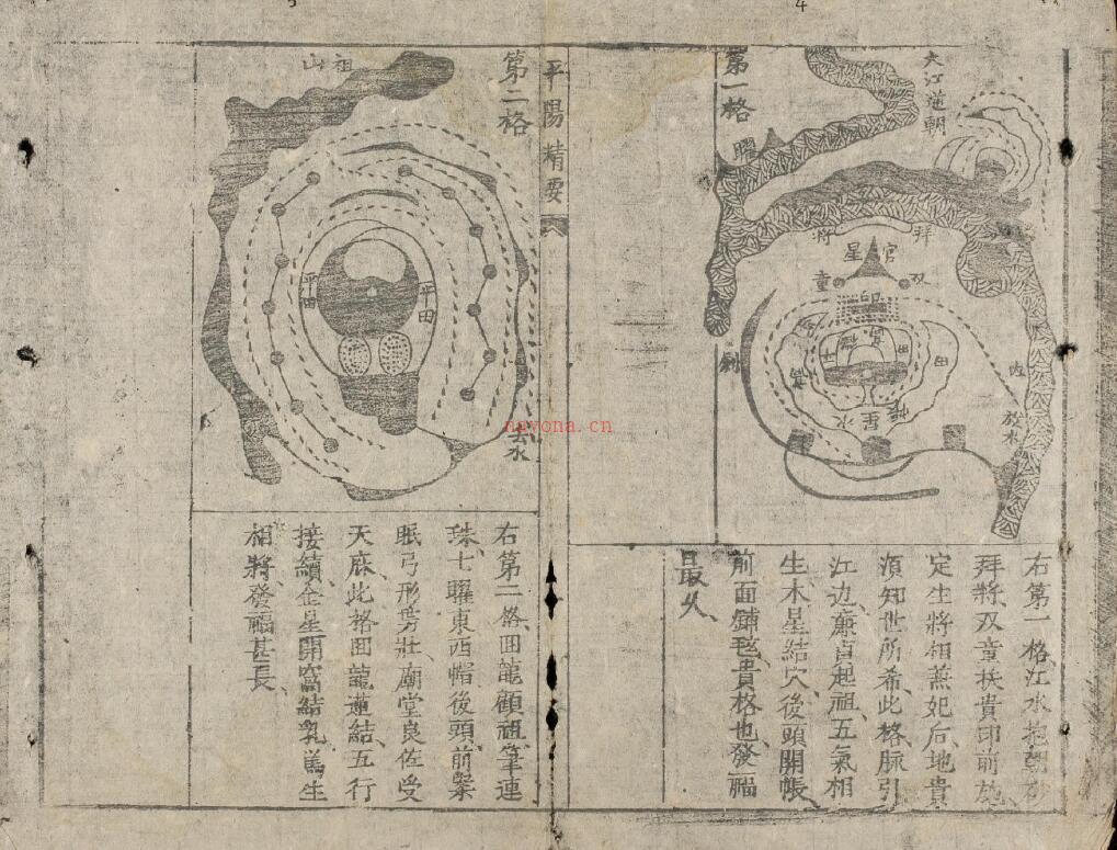 风水古籍《地理平阳精要》42页双页版