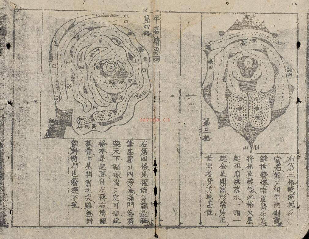 风水古籍《地理平阳精要》42页双页版